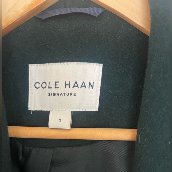 Cole Haan Wool Wrap Coat - Picture 5 of 6